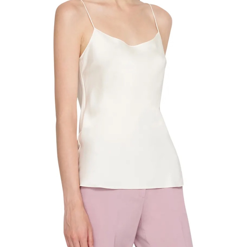 Theory Teah Stretch Silk Camisole